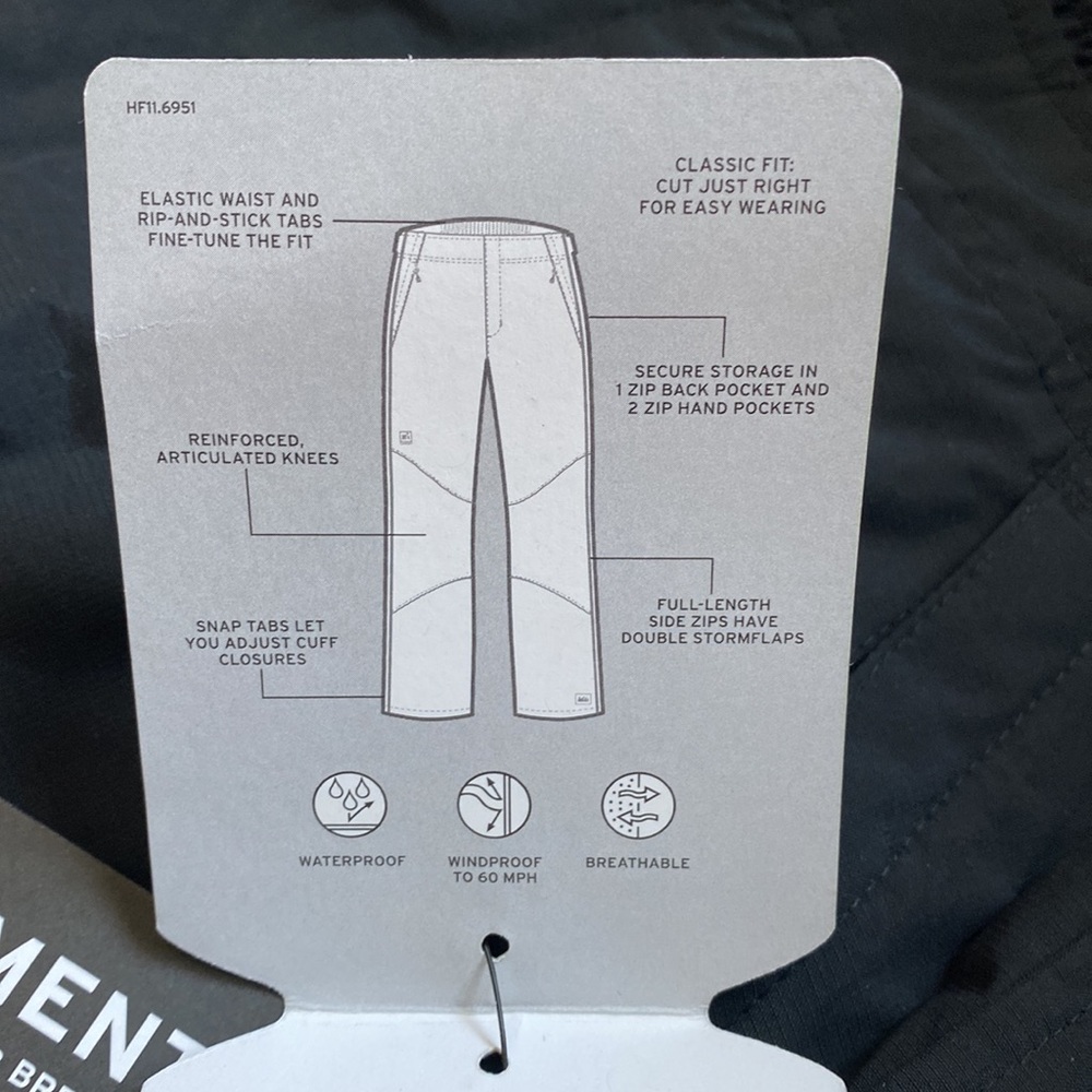 REI alpine lakes pants women’s 4 petite NEW - Picture 7 of 14